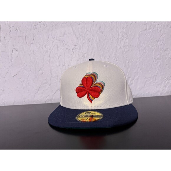 7 1/4 Boston Celtics MyFitteds Necco Cascading Shamrock Fitted Hat Mens New Era - Picture 2 of 7